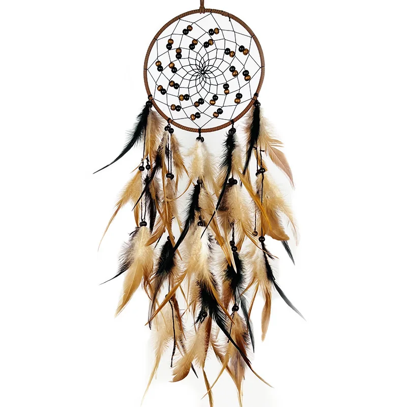 Wholesale Dream Catchers for Bedroom Adult Boho Big Dream Catcher for Boys Girls Hanging Ornament and Feathers Blessing Gifts