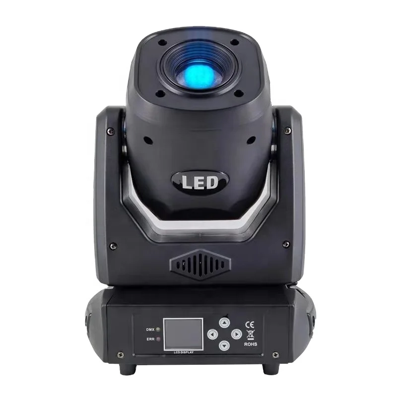 120W Spot Moving Head Light 3 Prism DMX512 Stage Light for DJ Disco Party Wedding