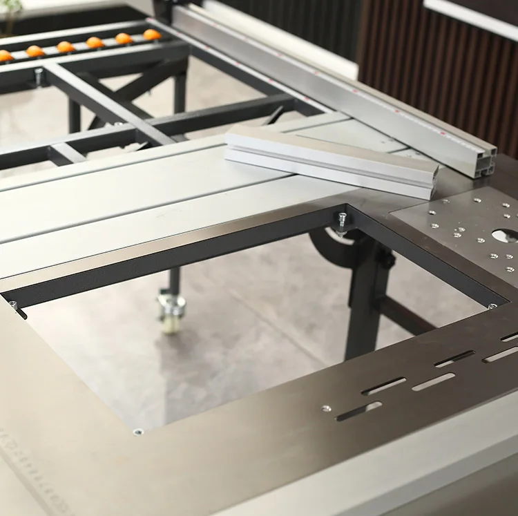 Пильный станок, сдвижной Настольный станок, деревообрабатывающий станок, Заводская панельная пила с кромкой и маршрутизатором