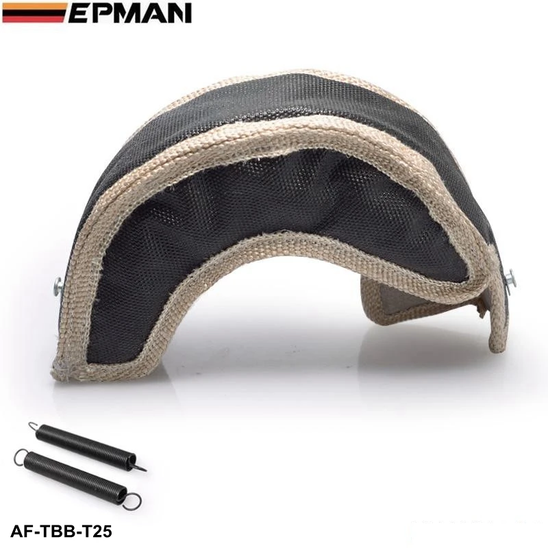 AUTOFAB EXHAUST TURBO BLANKET WRAP HEAT SHIELD BEANIE FOR TURBOCHARGE T25 T28 GT28 GT30 GT35 T37 T3 AF-TBB-T25