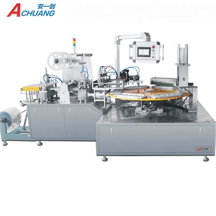 
AC-350 High Speed for fresh stick Blister card seal Paper Heat sealing Packaging Machine 