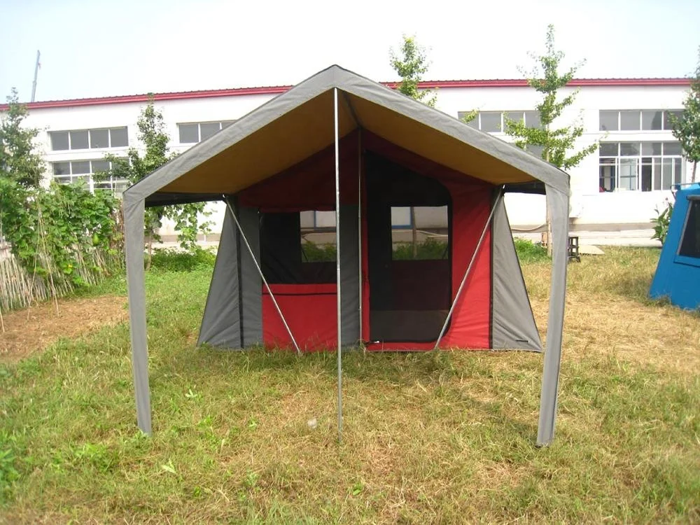 Outdoor camping cabin canvas tent