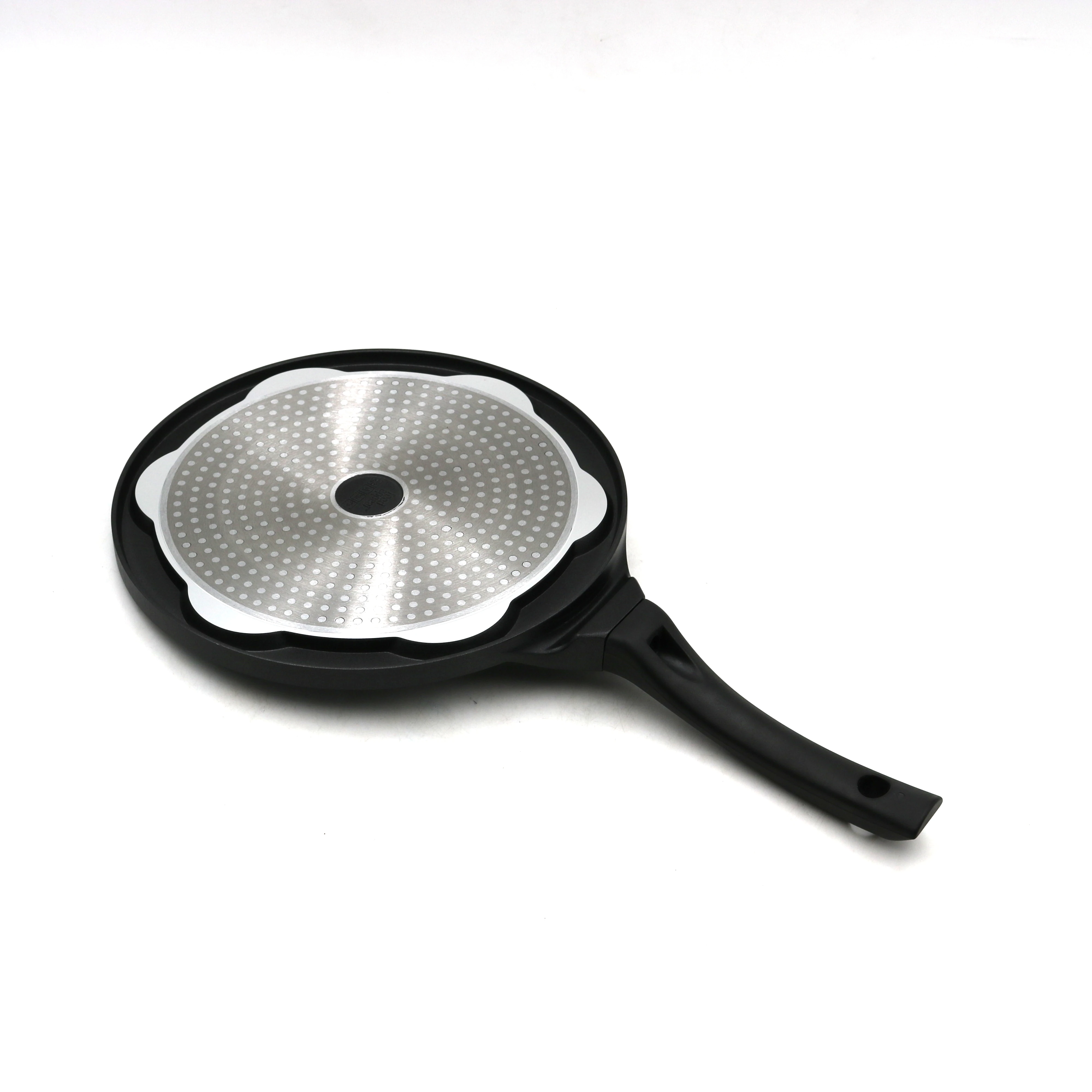 Personalized Kitchen Cookware Frying Pan Aluminum 7 Holes Non-stick Cooking Pan Fry Pan