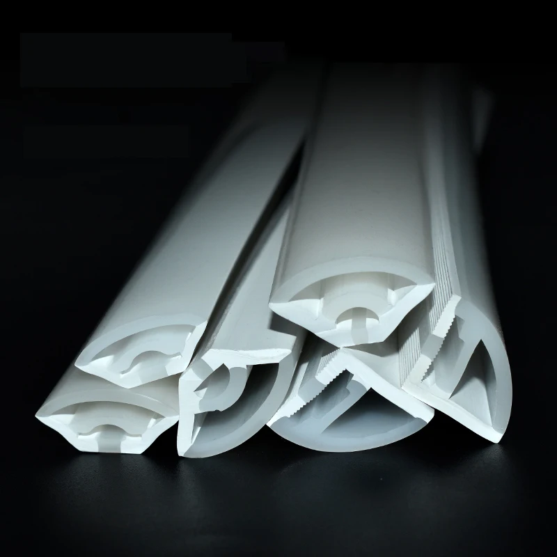 waterproof dustproof rubber tubing for 5/6/8mm PCB board silicone sleeve for led strips manufacturer