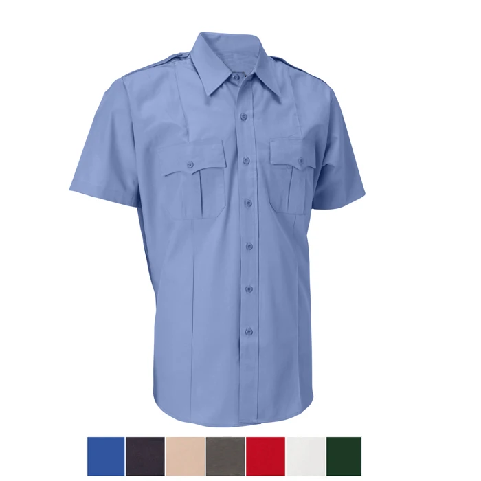 Tactical Style Cotton Security Guard Uniform Dress Shirt