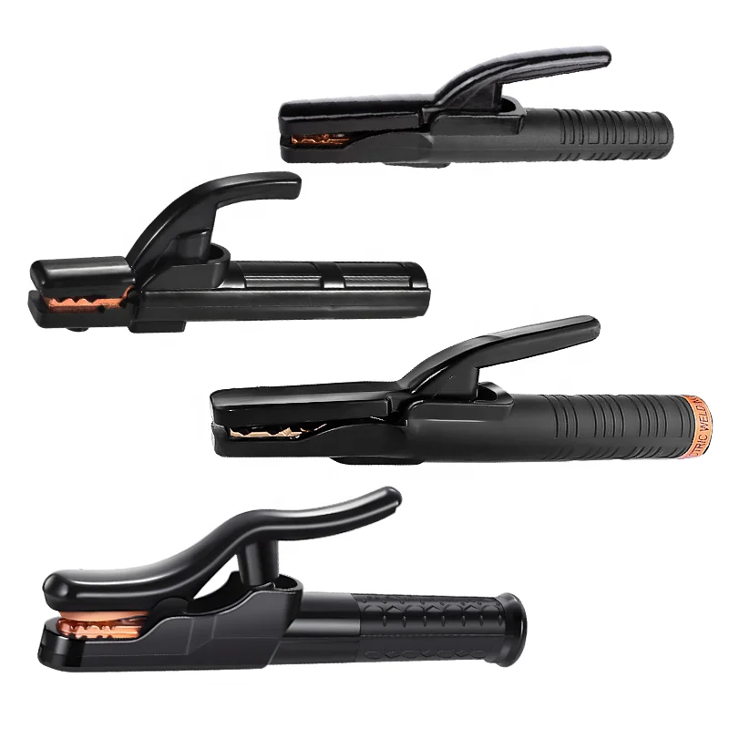 Electrode Holder 300A 800A Full Copper Solid Brass Welding Rod Holder For ARC Welder