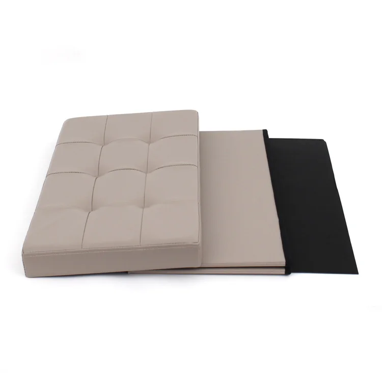 Custom modern furniture seat stool living room space saving living room chair stools ottoman pouf