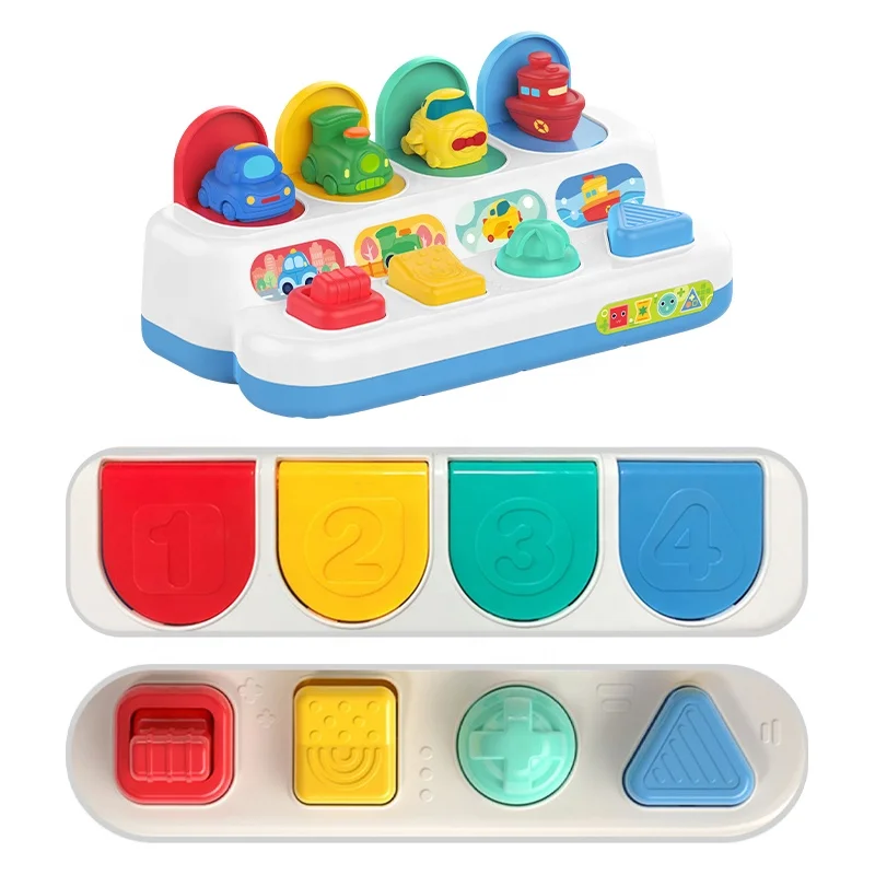 New Design Baby Toy Infant Pop Up Toy Montessori Baby Montessori Toys for 18 Months