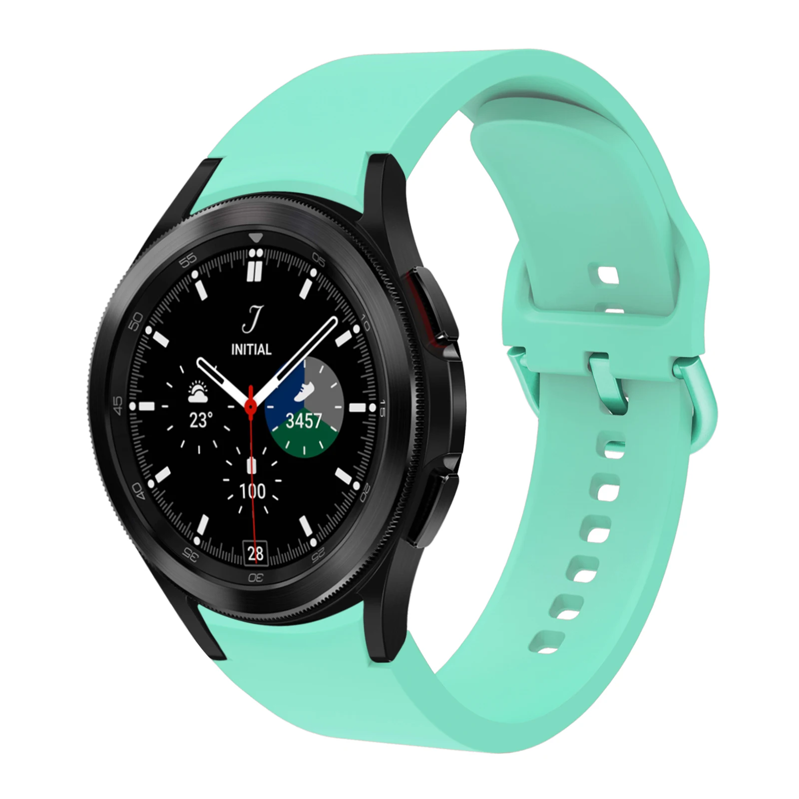 Ремешок силиконовый для Samsung Galaxy 4 быстросъемный браслет часов 44 мм 46