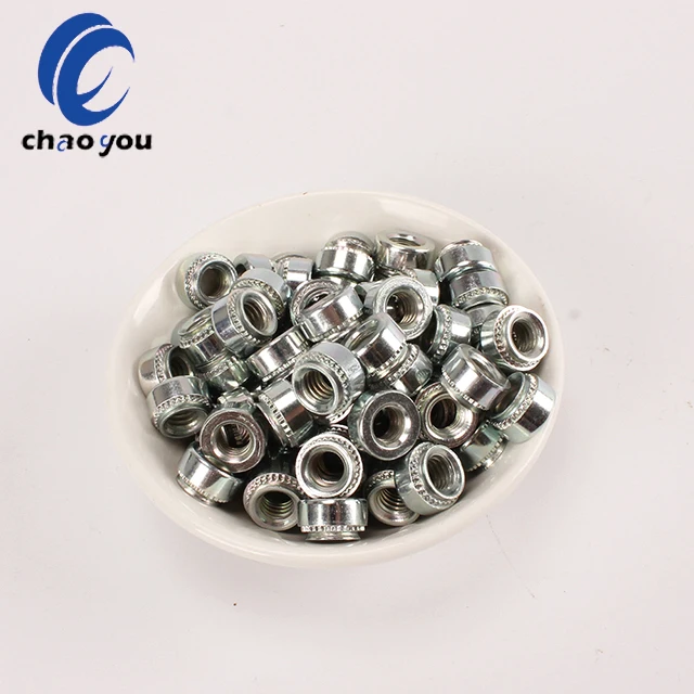 Factory High Quality Low Price Fasteners Galvanized Carbon Steel Stainless Steel 304 Self-Locking Nuts