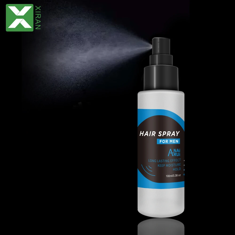 Professional Strong Ultra Hold Factory Color Shine Styling Hair Removal Spray for Men