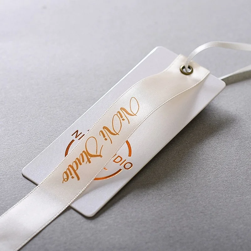Eyelet Hang tags Paper hang Tags with Ribbon Decorative Hang Tags,Business Hang Tags,High end Hang Tag