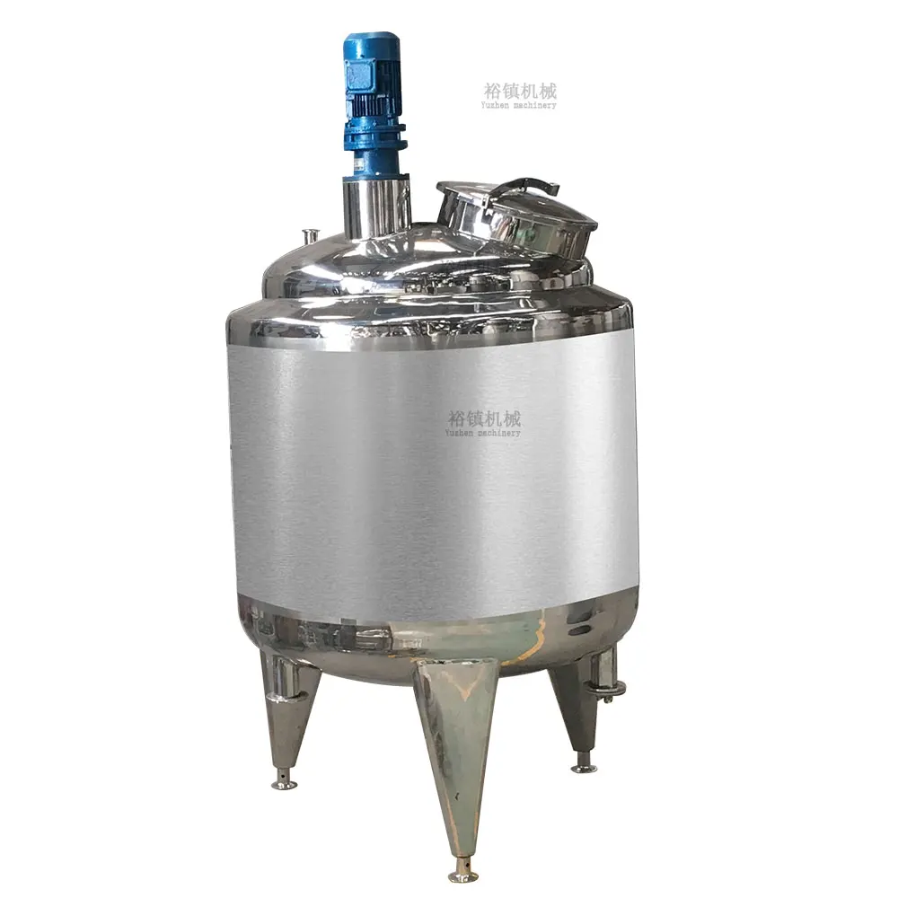 Factory price stainless steel emulsifying equipment for processing mayonnaise/emulsifying tank with high efficiency stirrer
