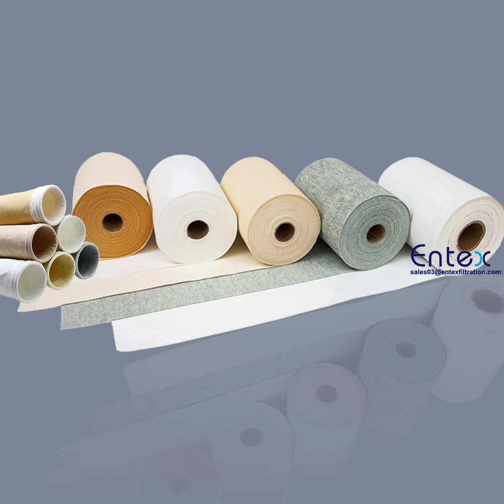  Полиэфир стекловолокно Арамид/Nomex PPS P84 PTFE PP мембранный пылесборник поставщик ткани и