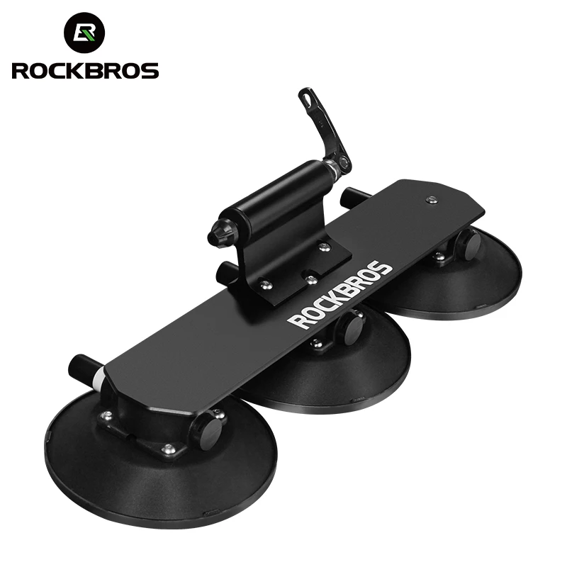 ROCKBROS  Suction Roof Top Car Bike Rack 1 Bike Carrier Quick Release Bike Racks