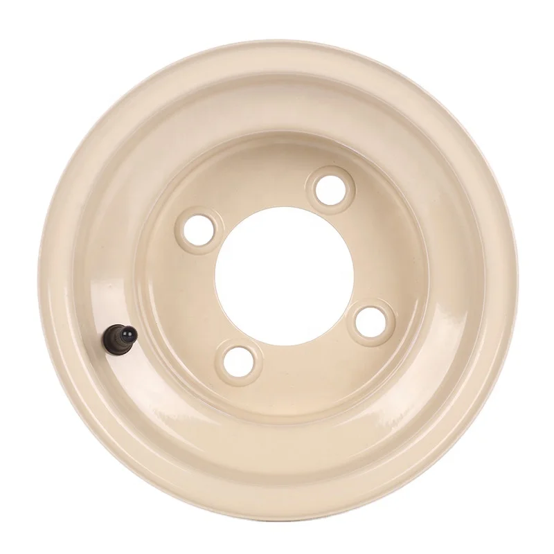 2.5x8 3.75x8 5.5x8 7x8 China tubeless steel trailer wheels rims with 4x98-101.6PCD