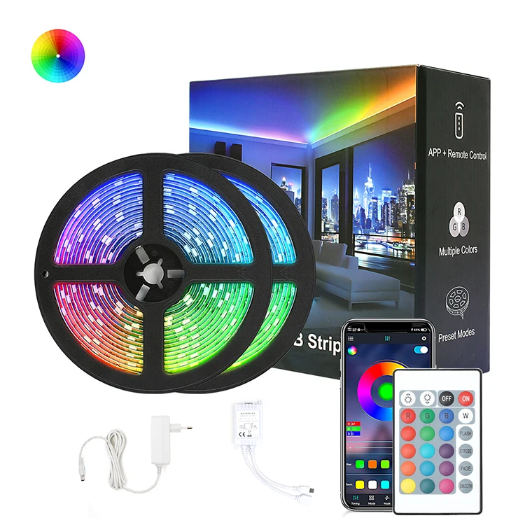 Hot Selling Neon 65.6Ft Cob Rgb Truck Tailgate Bar Led Strip Light Waterproof