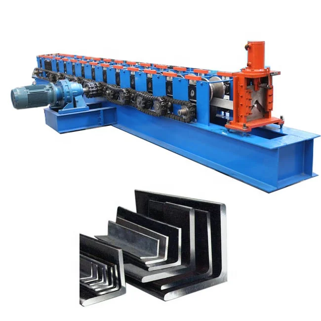 L 60*60 Construction Structural cold rolled Angle Iron Roll Forming Machine