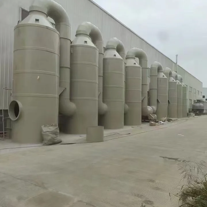 Waste Gas Cleaner Wet Scrubber Absorption Column Spraying Tower