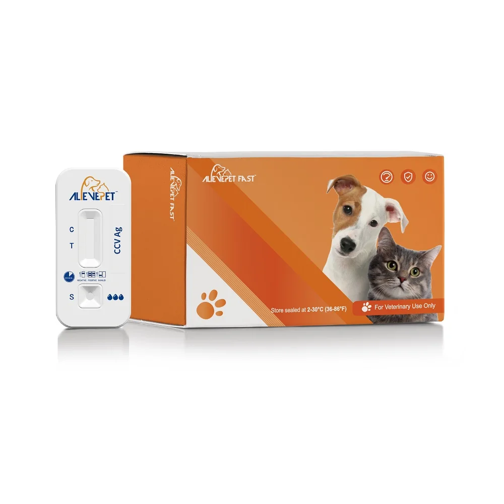 Ветеринарное устройство для тестирования антигена CCV Ag собак