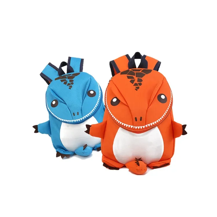 Animals & Dinosaurs OEM ODM 3D Bags Kids School Bag Silk Fabric Backpack Waterproof Polyester Unisex Kids Gift YX Xiamen Port