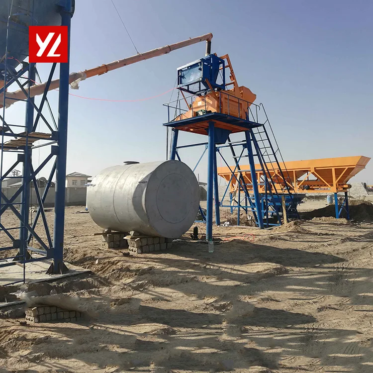25m3 35m3 50m3 60m3 75m3 90m3 120m3 180m3 240m3 Factory Direct Sale Stantionary Concrete Batching Plant