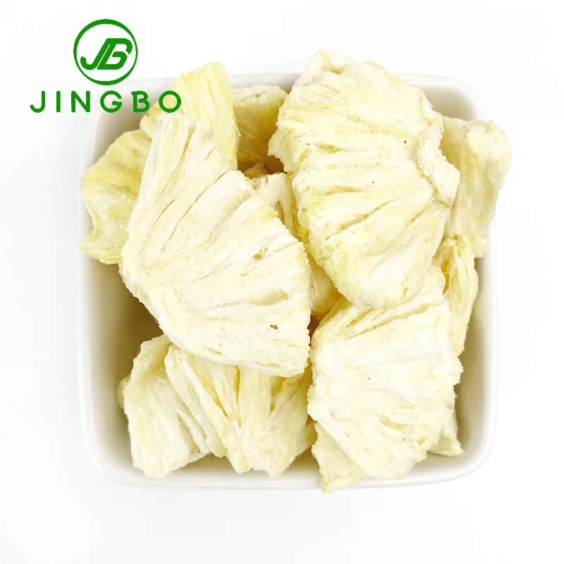 Natural Original Flavor Freeze Dried Pineapple Slices Whole Price Dried Fruit Snack Product
