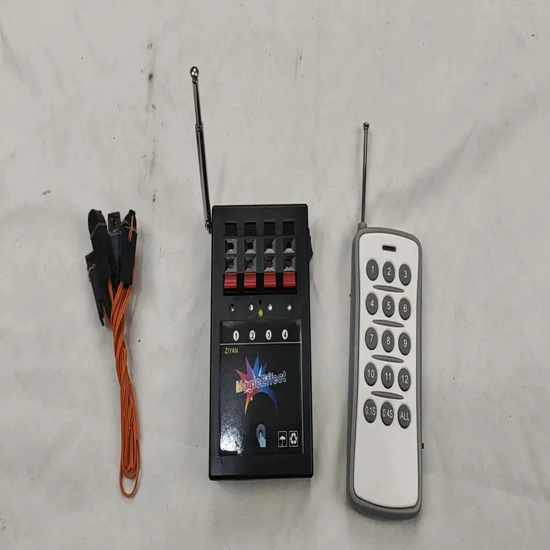 YH04R-1 15key remote 1Pcs Receiver Cold Fountain Fireworks Firing System For Stage Indoor Wedding copper wire 2024 new style