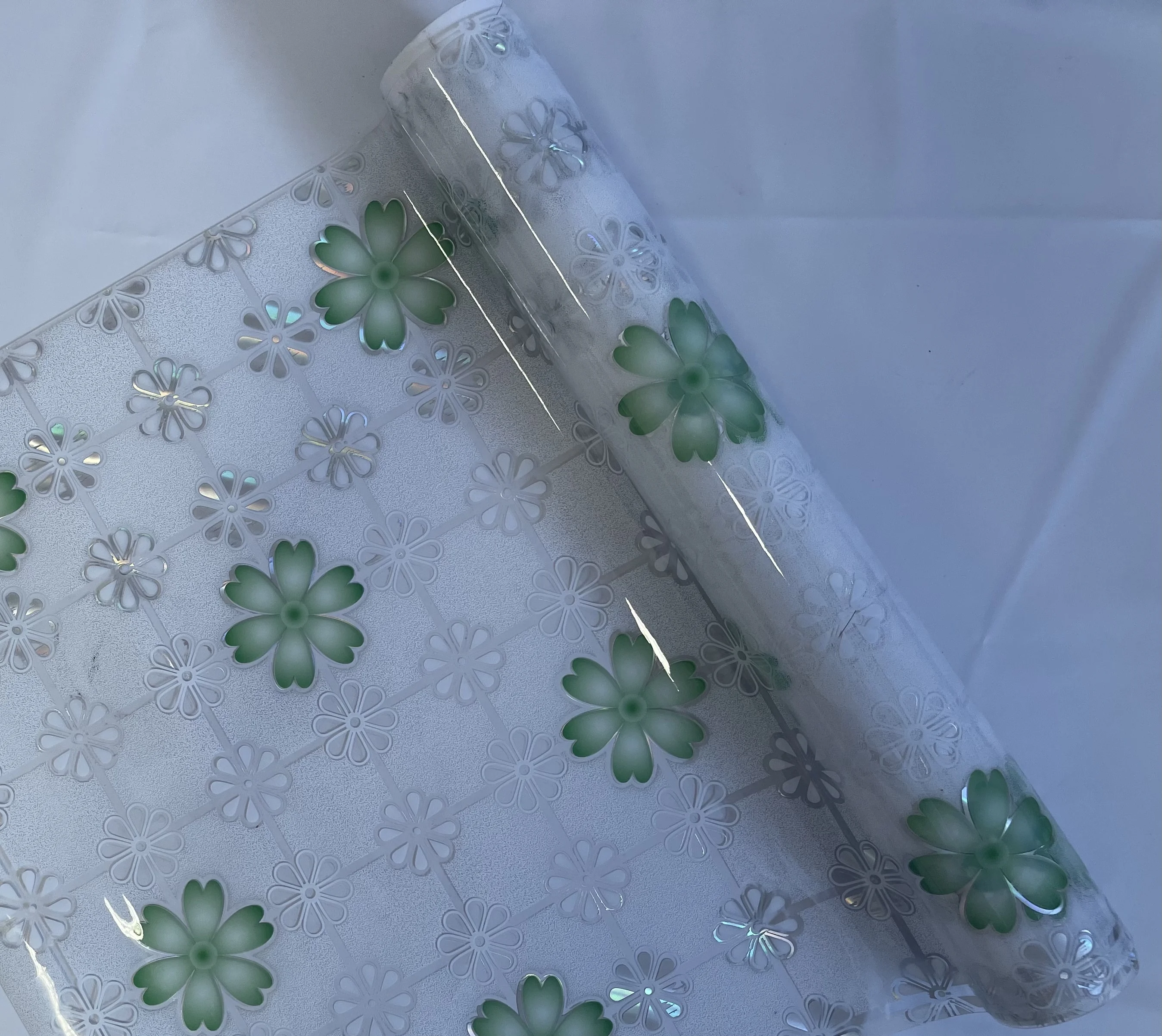 2022 New arrival pvc laminated tablecloth print lace tablecloth in roll
