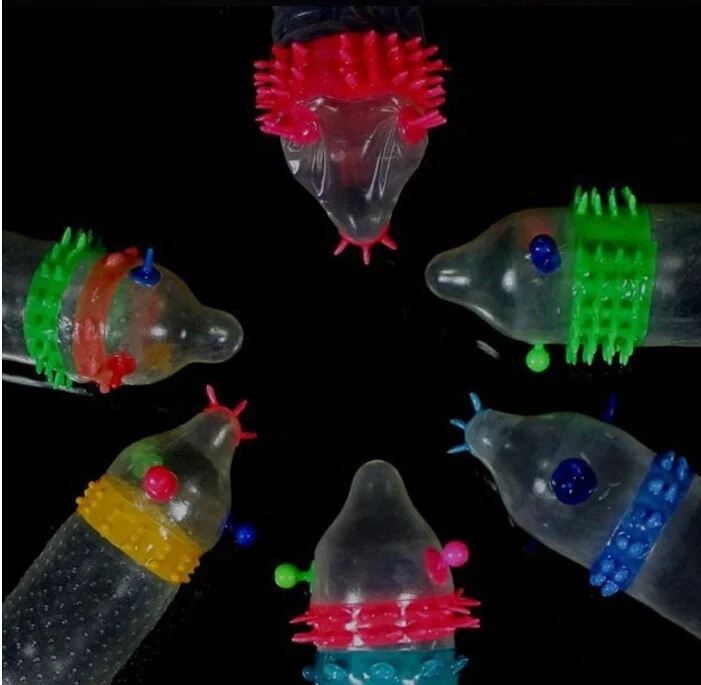 Adult Sex Product Natural Latex Condom with Super Thin,Love Acid Male Sex Long Time Delay Condom