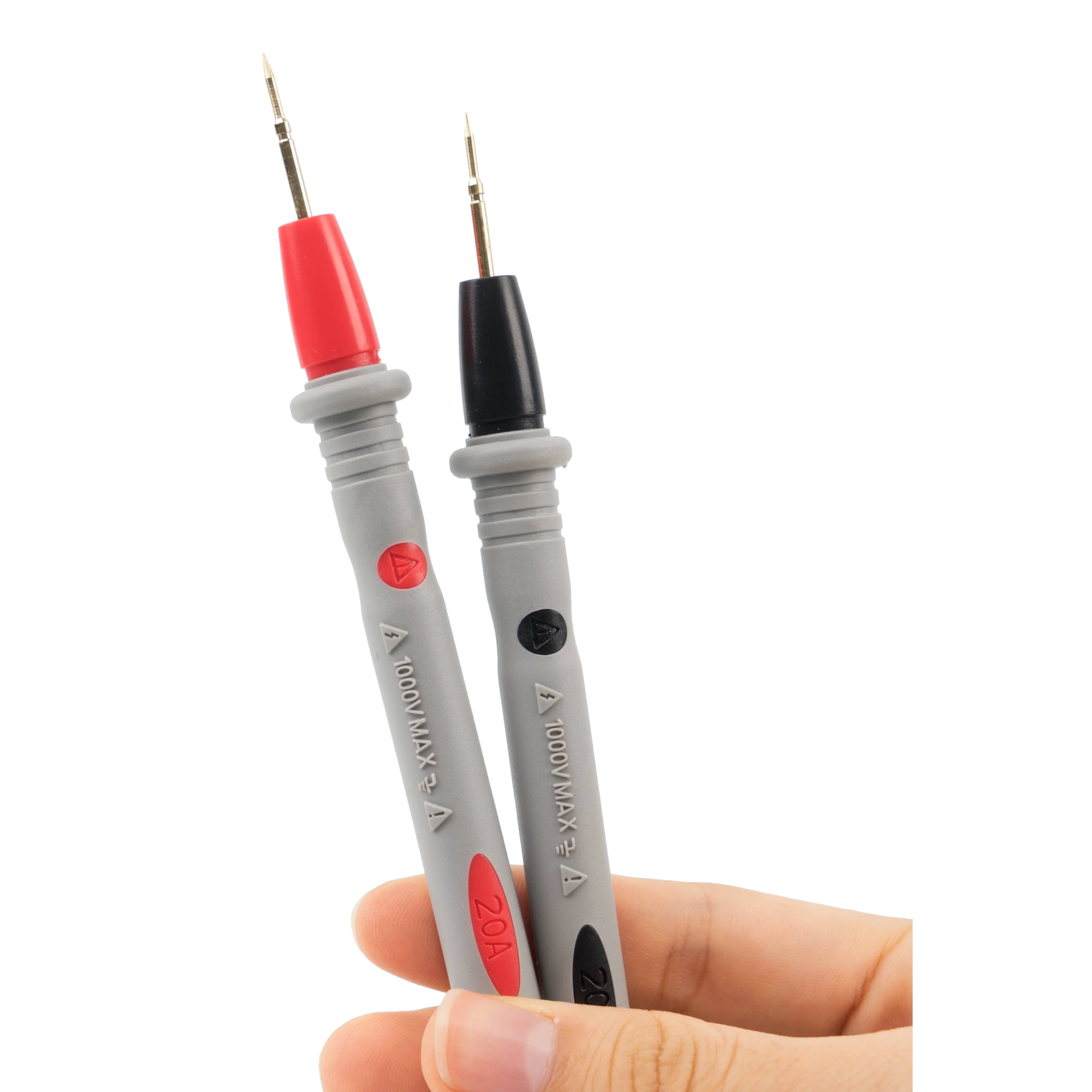high quality 2mm test leads for multimeter 10A / 20A 1000V with EN61010, CAT IV