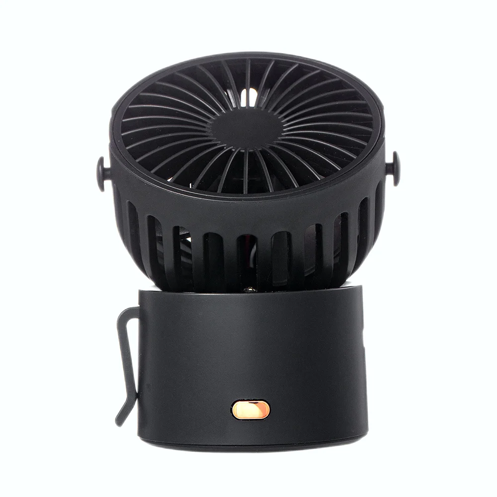 Handheld Mini Fan Air, Conditioning Fan Indoor Outdoor Travel Cooler USB Rechargeable Hang Up The Waist Halter Fan/