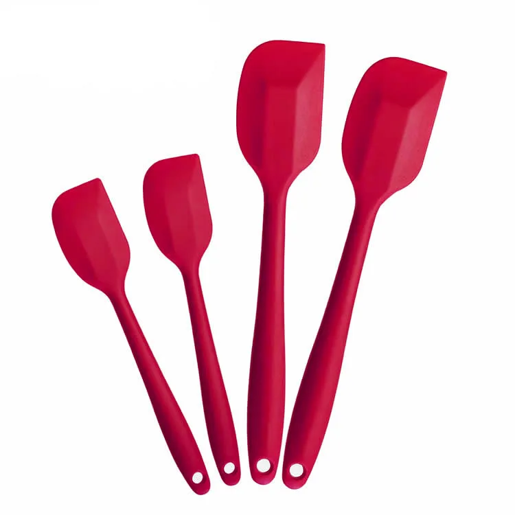 Food Grade Silicone Spatula Heat Resistant Scraper Non Stick Durable Custom Silicone Spatula Scraper