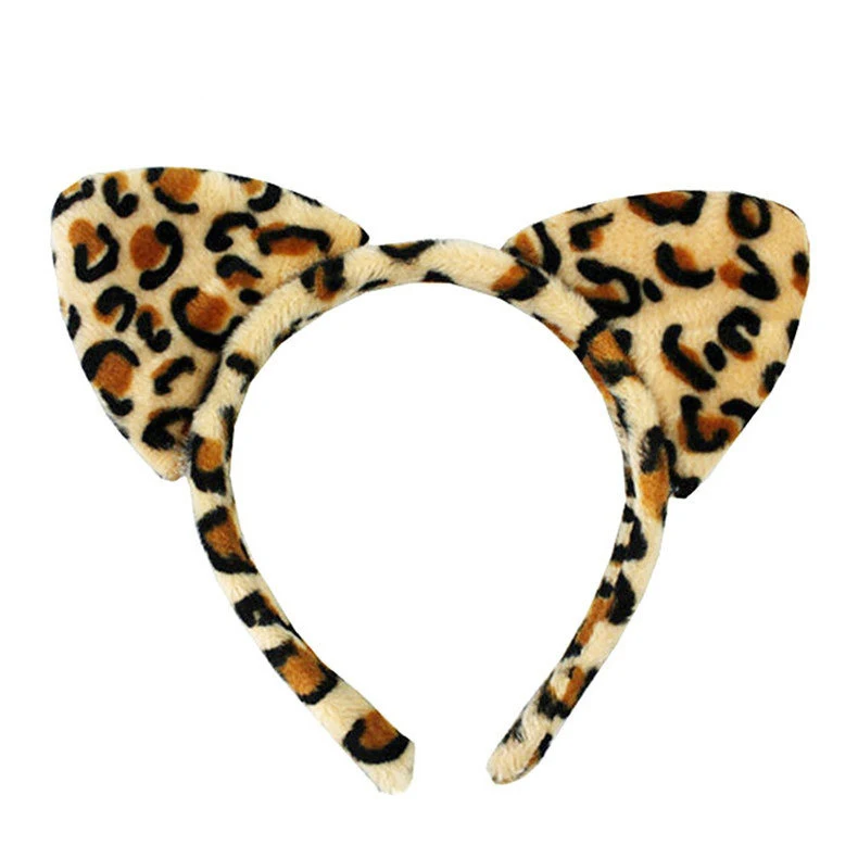 Animal Ears Headband for Kids Adults Party, as Jungle and Woodland Safari Birthday Halloween Dress up Accessories