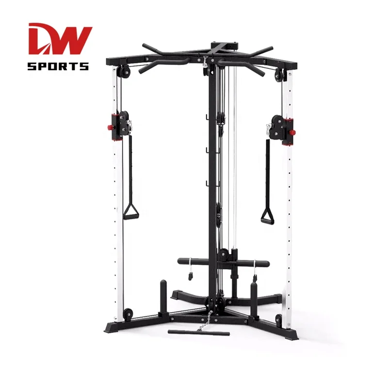 DW SPORTS Power Training Equipment Gym Equipment Lat Pull Down Double handle Machine Fitness