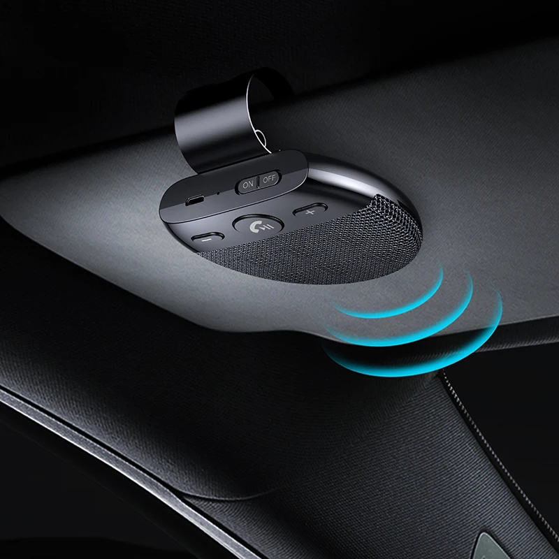 BT автомобильный телефон солнцезащитный козырек Громкая связь с USB динамик комплект включения