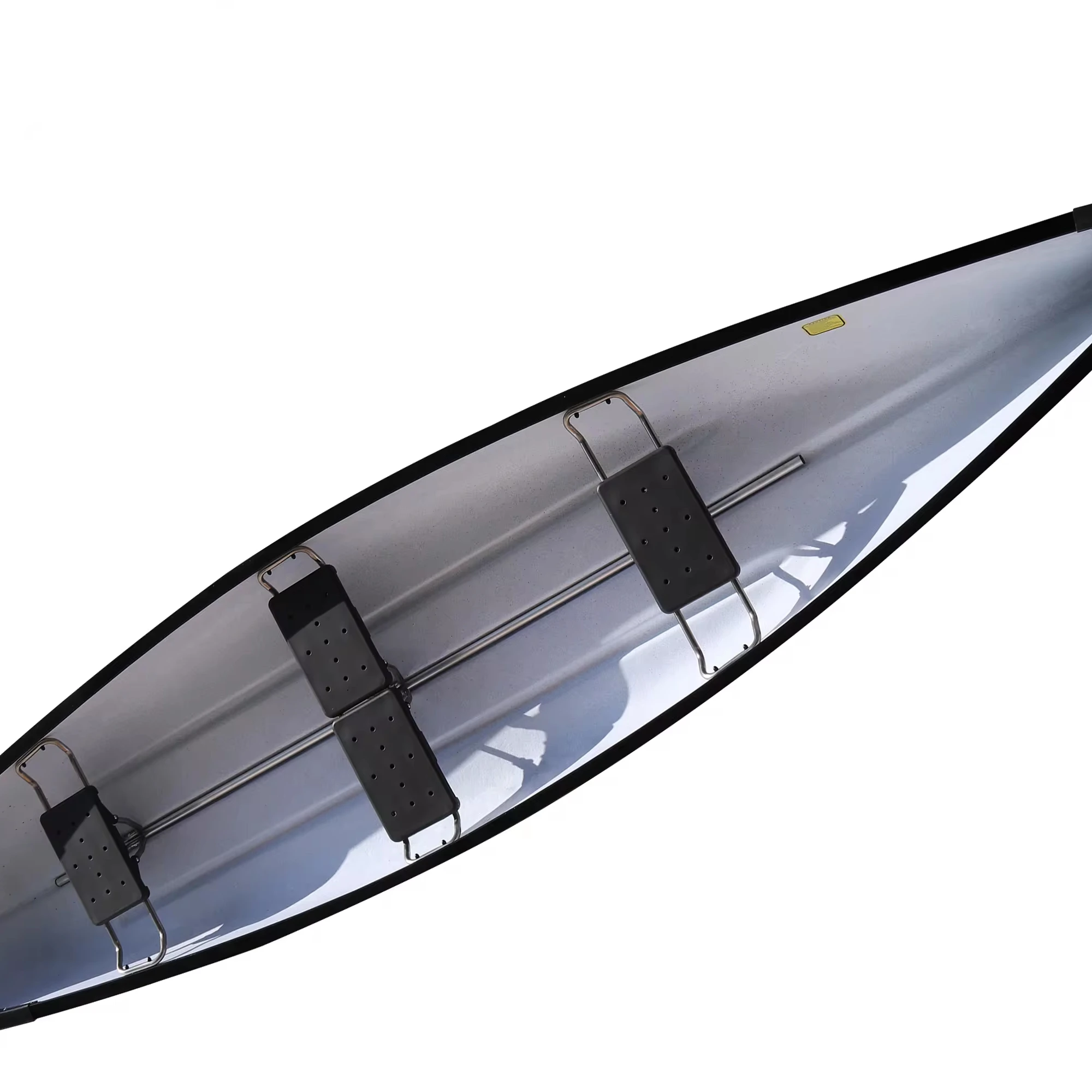 14.86ft 4.53m  Polyethylene Kayak Canoe with Paddles 3-4 person with rotomolded seat for family sport recreation