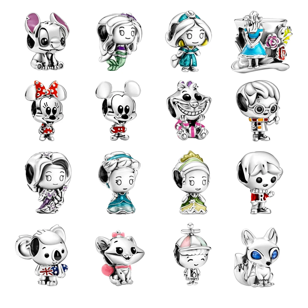 925 Sterling Silver Popular Dangle Charms Bead Fit Original Charm Bracelet Necklace DIY Making