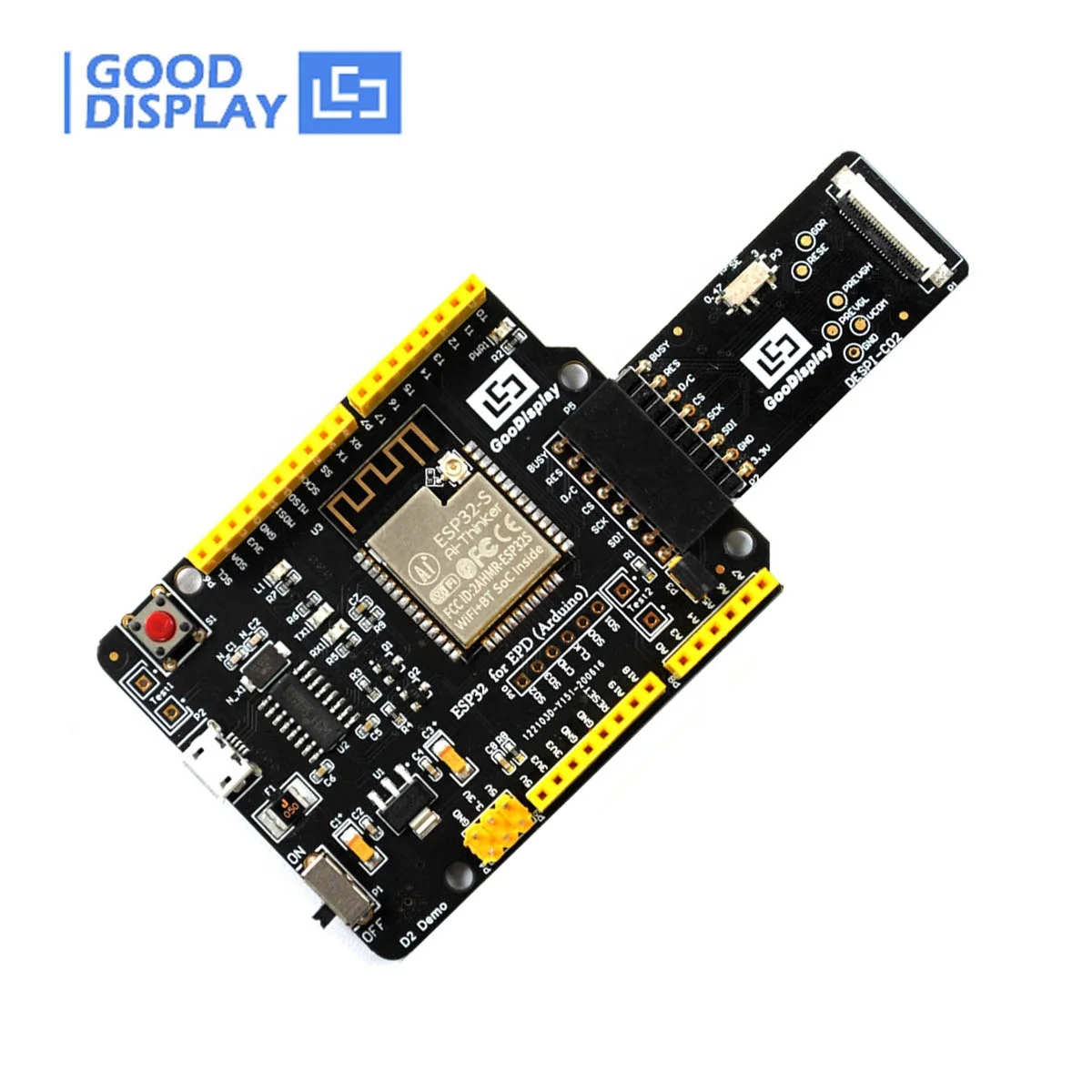 Плата управления ESP32-02 для модуля дисплея SPI innterface e-ink