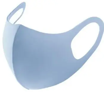 Высококачественная зимняя теплая плотная маска для лица из ледяного шелка моющаяся Пылезащитная хлопковая модная дышащая многоразовая маска для лица из ледяного шелка