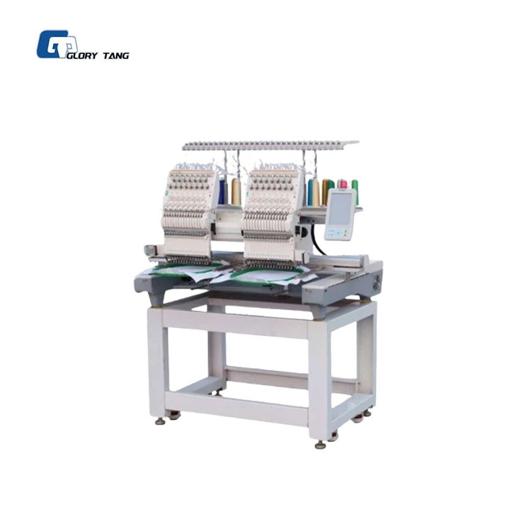 2 Heads Computer Flat Embroidery Machine Price