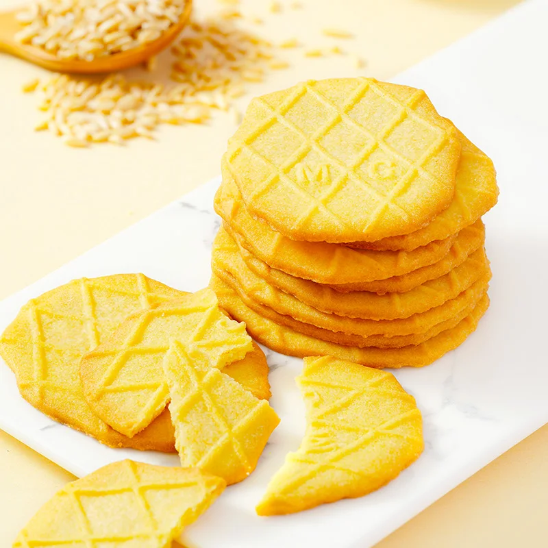 Wholesale Hot Selling Crispy Cracker Coffee Low Fat Sodium Cookies Snacks Cheesy And Full Of Waffles Biscuits