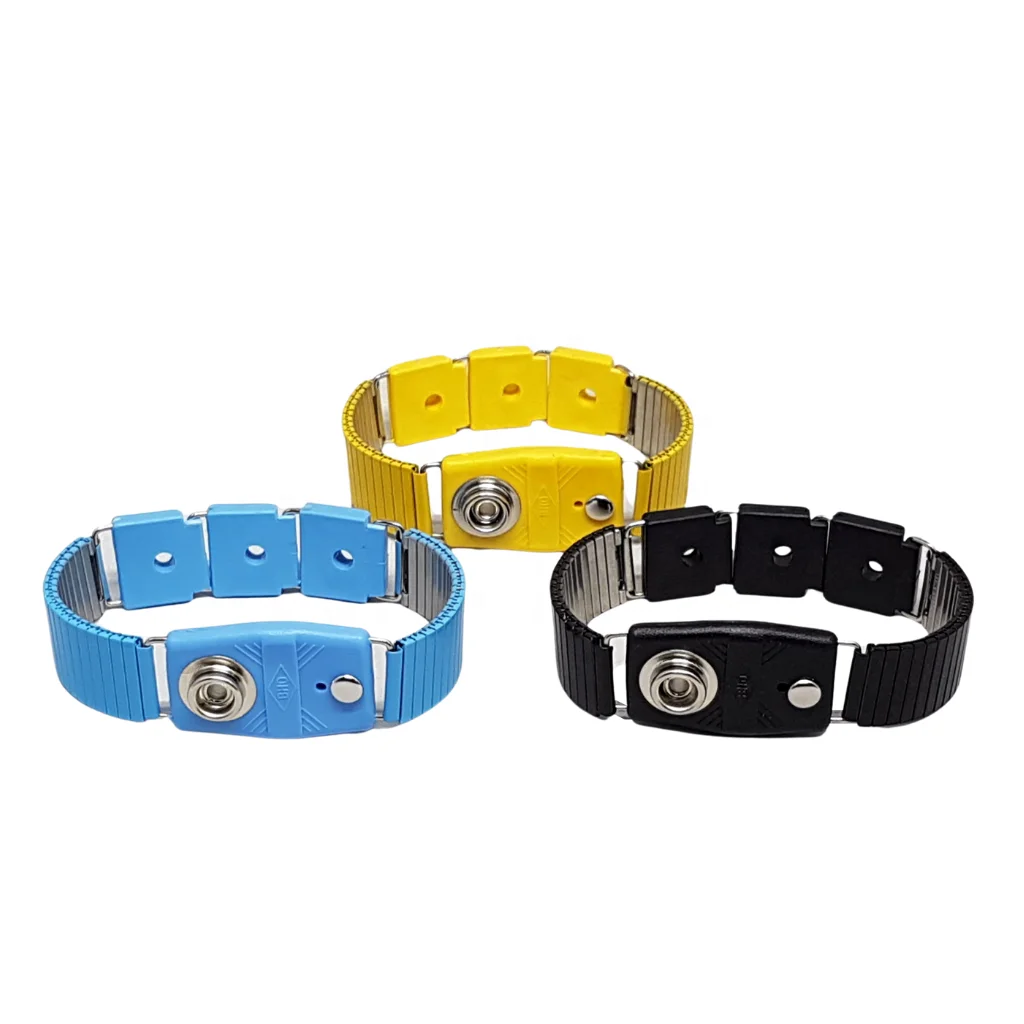 BHO-21 2-In-1 Cordless,Cord Antistatic ESD Stainless Wrist Strap Cord Antistatic Wrist Strap cordless 2-in-1 strap