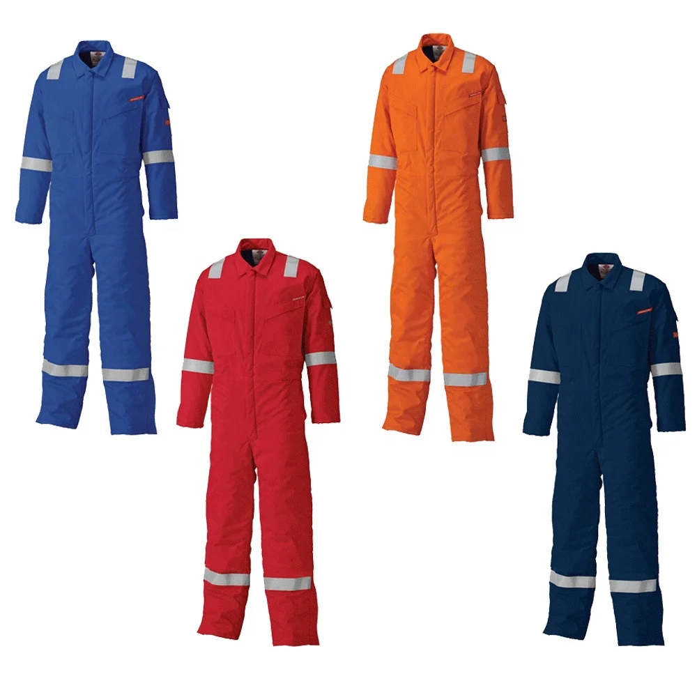 
reflective dupont nomex coveralls fire resistant clothes 