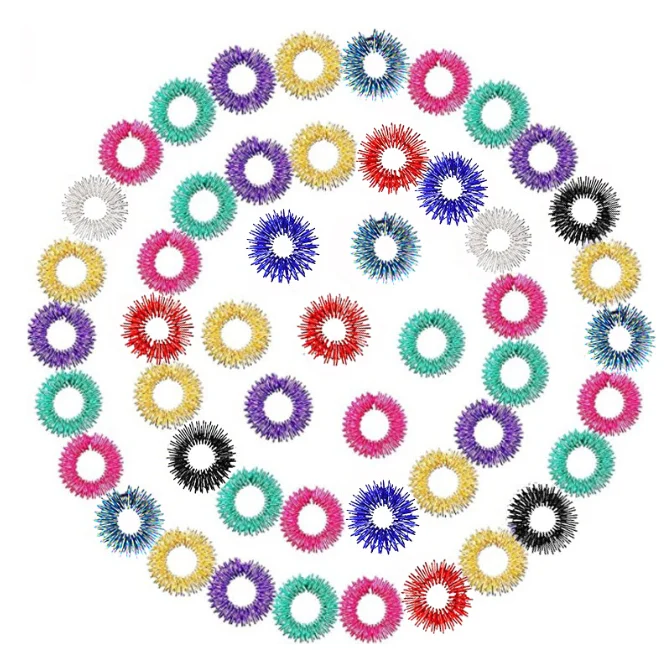 Hot Selling Finger Acupressure Massage Ring / Finger Relax Acupuncture Massage Ring