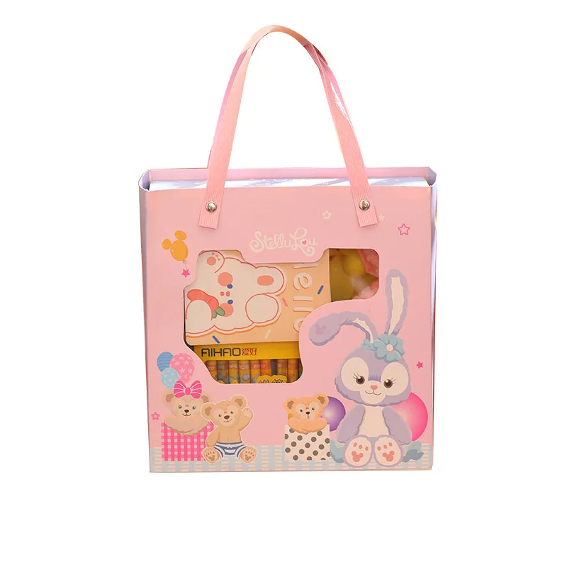 Kindergarten opening gift sharing with gifts Class reward Gift stationery set New stationery collection