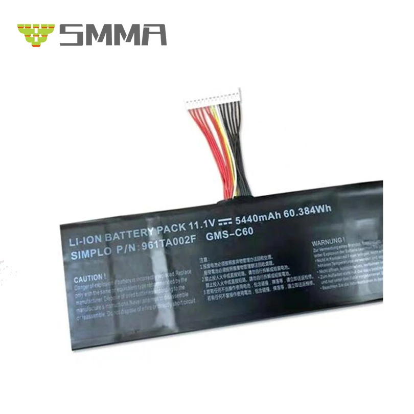 
11.1V 60.384Wh 5440mAh GMS-C60 Battery Compatible for Razer Blade R2 17.3 Inch 961TA002F Series 