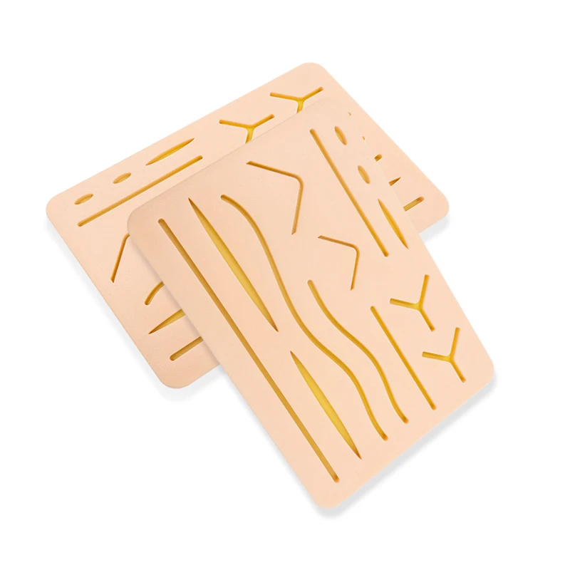 Training Use Surgical Complete Suture Artificial Cheap Pad Silicone Practice Skin Suture
