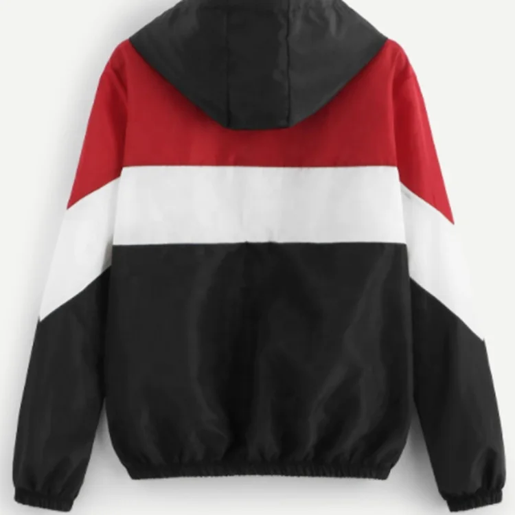 
Women Windbreaker 75 D Remember Fabric Polyester Joggers Long Sleeve Sport Windbreakers Jackets Windbreakers 