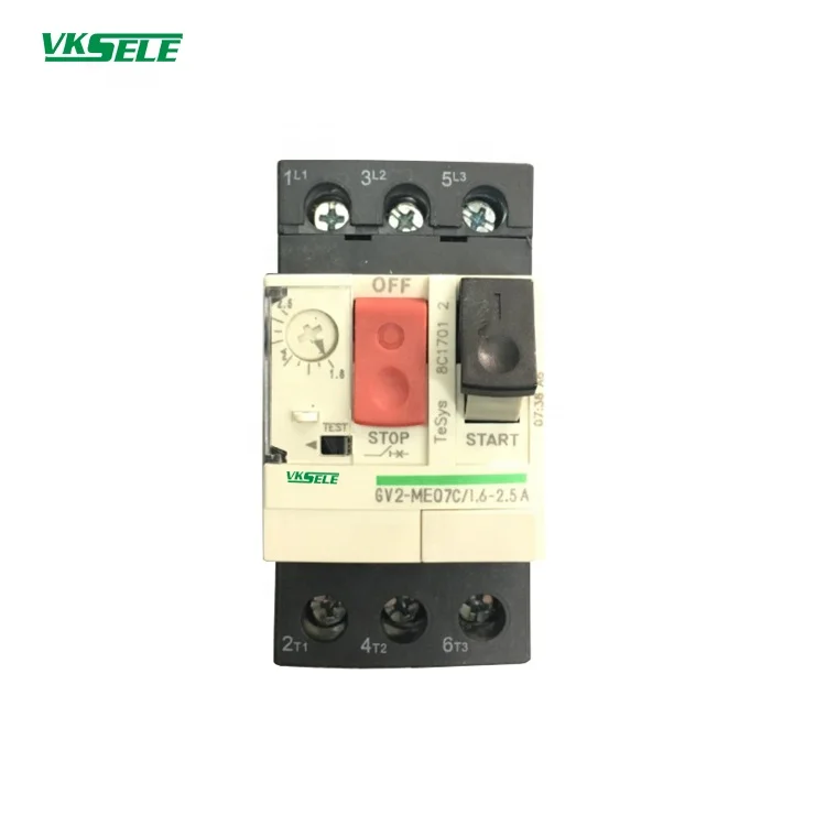 WEIKESEN GV2 Series auxiliary 1NO1NC 2NO  2NC 0.1 to 32A normally open normally closed aux. contacts for the GV2 devices